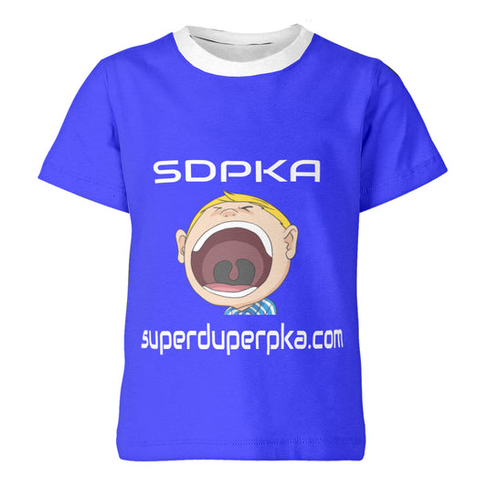 BIG MOUTH NATE  T-SHIRT for YOUTH | SDPKA (SUH-DUP-KA) | ROYAL