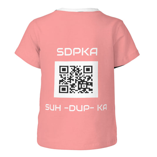 SDPKA NATE & ADA DUAL SALUTE OF VALOR T SHIRT | PEACH