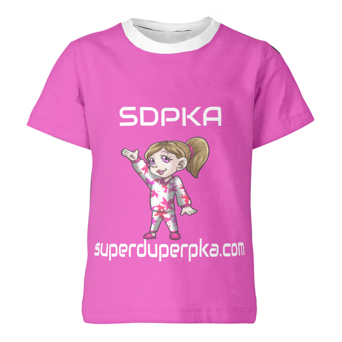Ada's Salute of Valor T-Shirt for Youth |  HOT PINK