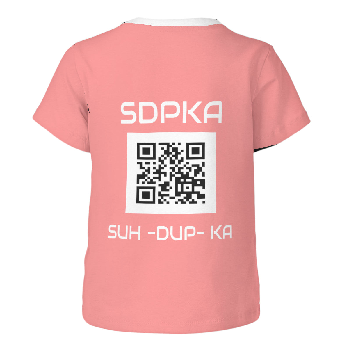 NATE'S SALUTE OF VALOR T SHIRT | FOR YOUTH |  SDPKA (SUH-DUP-KA | PEACH